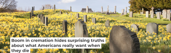 A striking 51.7% of Gen Z respondents ranked casket burial as their first choice, compared with just 27.1% of baby boomers. Ashley Cooper/The Image Bank via Getty Images